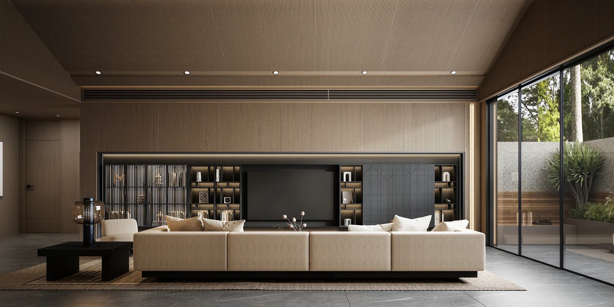 Gediao II / Living / Concept rendering